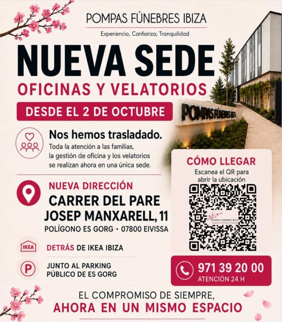Nueva sede Pompas Fúnebres Ibiza