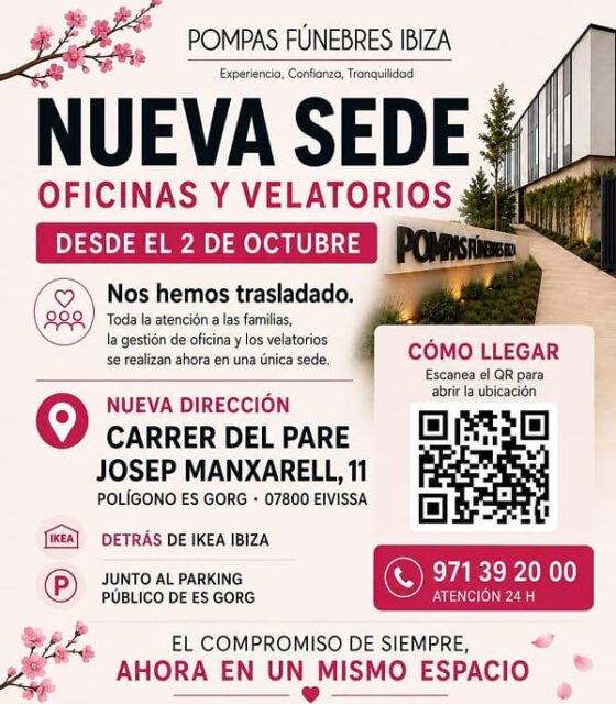 Nueva sede Pompas Fúnebres Ibiza